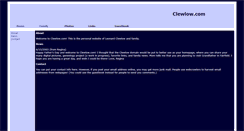 Desktop Screenshot of clewlow.com