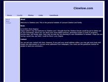 Tablet Screenshot of clewlow.com